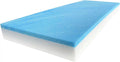 18" x 82" Cool Gel Memory Foam Bench Cushion Replacement Medium Firm Q9286