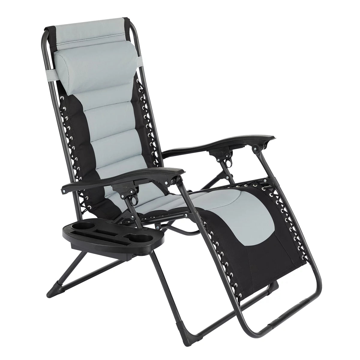 Oversized Zero Gravity Folding Lounge Chair Gray S38812