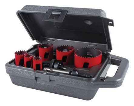 8-Piece Bi-Metal Hole Saw Utility Kit Q387072