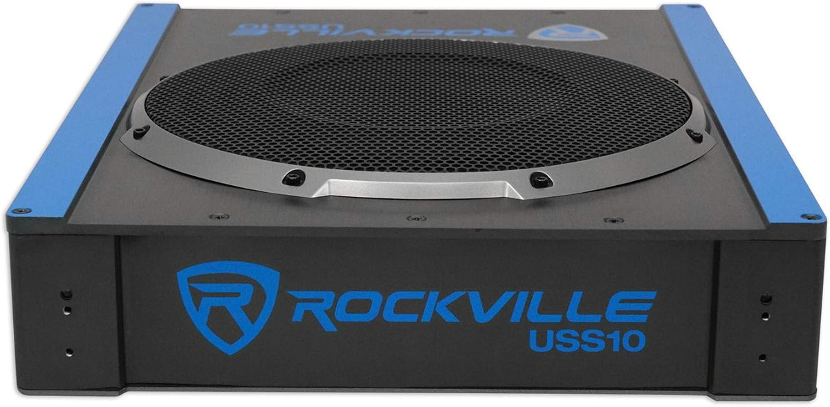 10 800w Slim Under-Seat Active Powered Car Subwoofer P4840