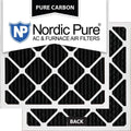 12x12x1 Carbon Pleated Furnace Filters 6 Pack V264427