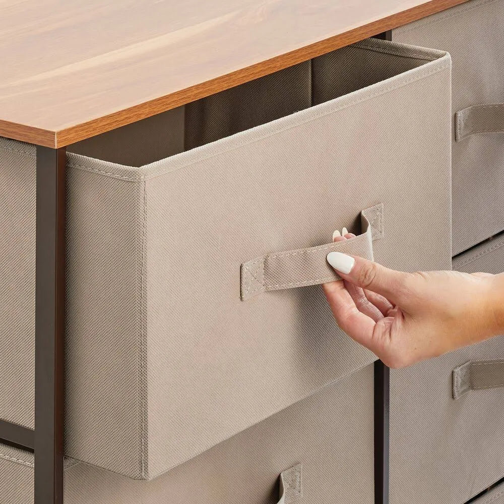 8 Drawer Coffee Espresso Vertical Dresser Storage Tower Z83624