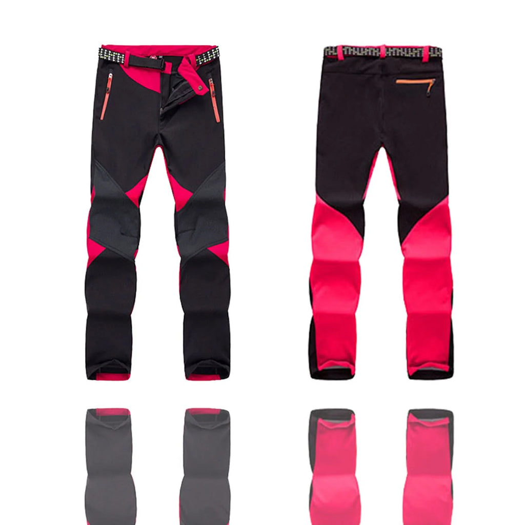 Red Waterproof Windproof Winter Ski Pants J264