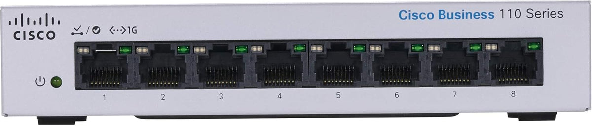 8 Port GE Unmanaged Switch, Pack of 2 J744