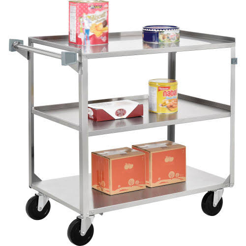 Stainless Steel Utility Cart 500 lb Cap O2640