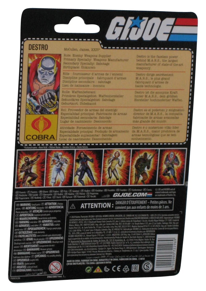 Destro Retro Collection 3.75 Inch Figure X566