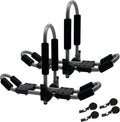 Green Aluminum Kayak Roof Rack, Pack of 2 H802323