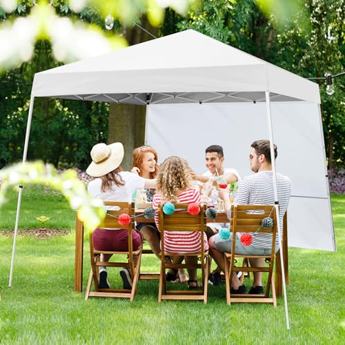 White 1 Pack Canopy Sidewall for 10×10 Slant Leg Pop Up Canopy Frame Z24361