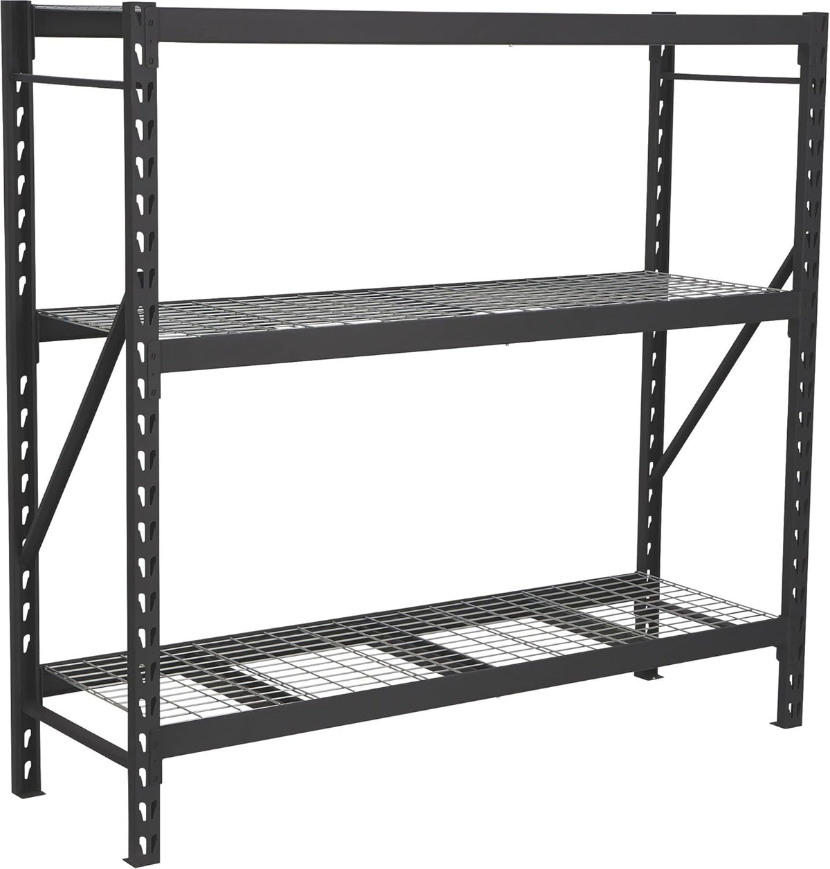 3-Tier Steel Industrial Shelving Rack H9710