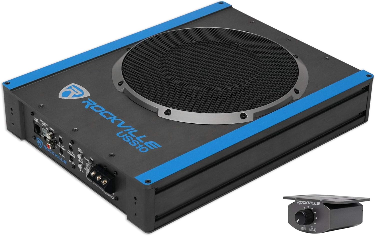 10 800w Slim Under-Seat Active Powered Car Subwoofer P4840