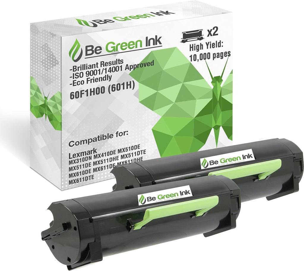 Compatible Toner Cartridge 2-Pack High Yield 10,000 Pages S414407
