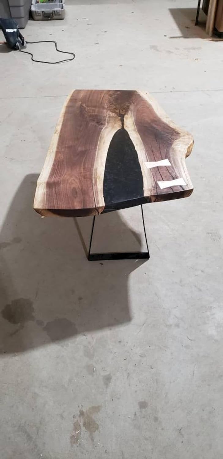 Epoxy Walnut Coffee Table Y648