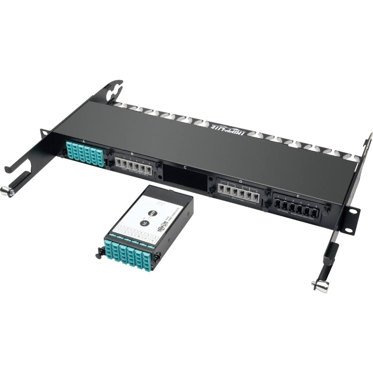 24-Fiber Patch Panel MTP-MPO to X12 LC 10GB Breakout Cassette F502