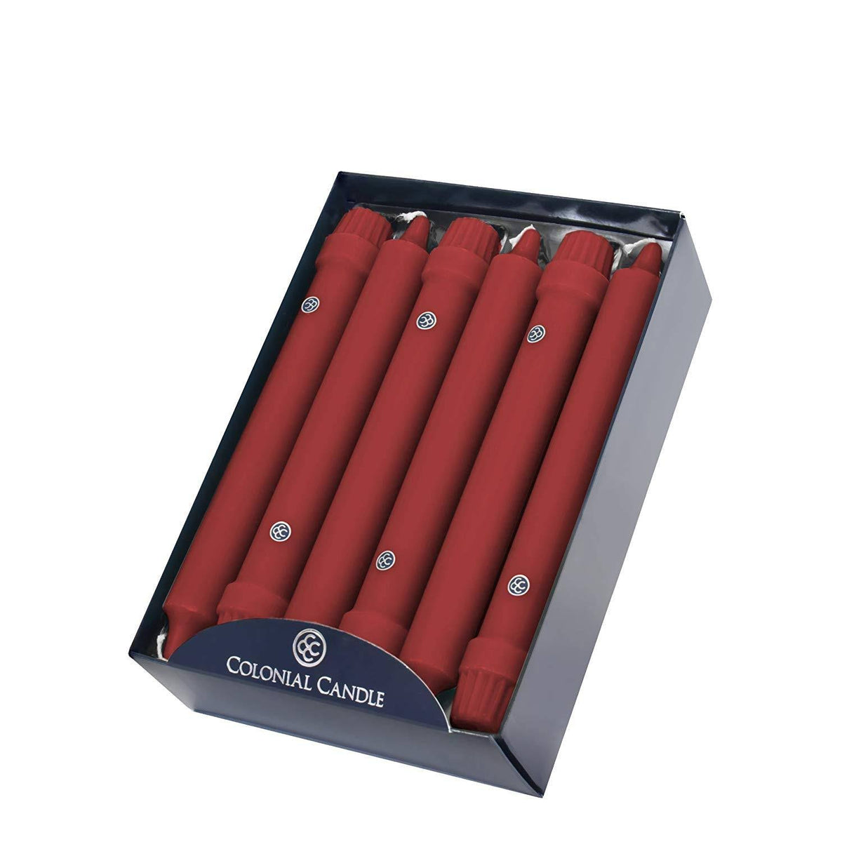 Red Pack of 12 Tapers W6451