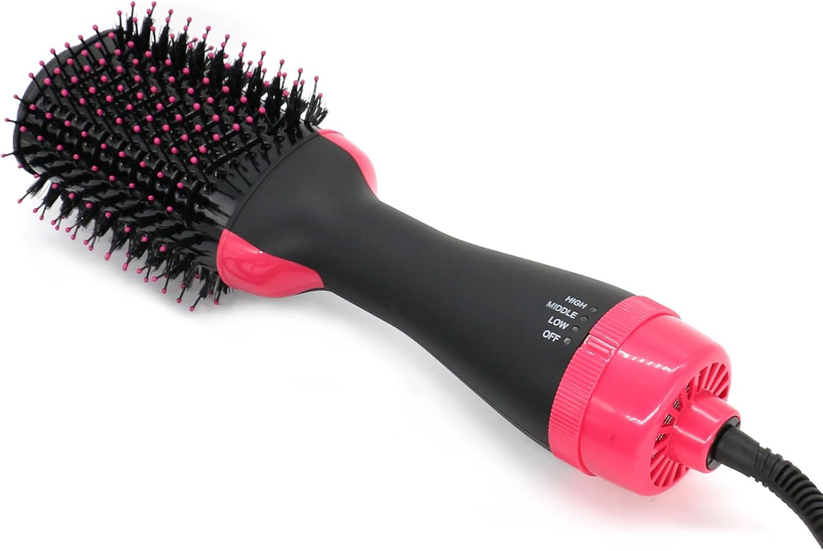 4 in 1 Hair Dryer Brush with Ceramic Titanium Barrel M3177