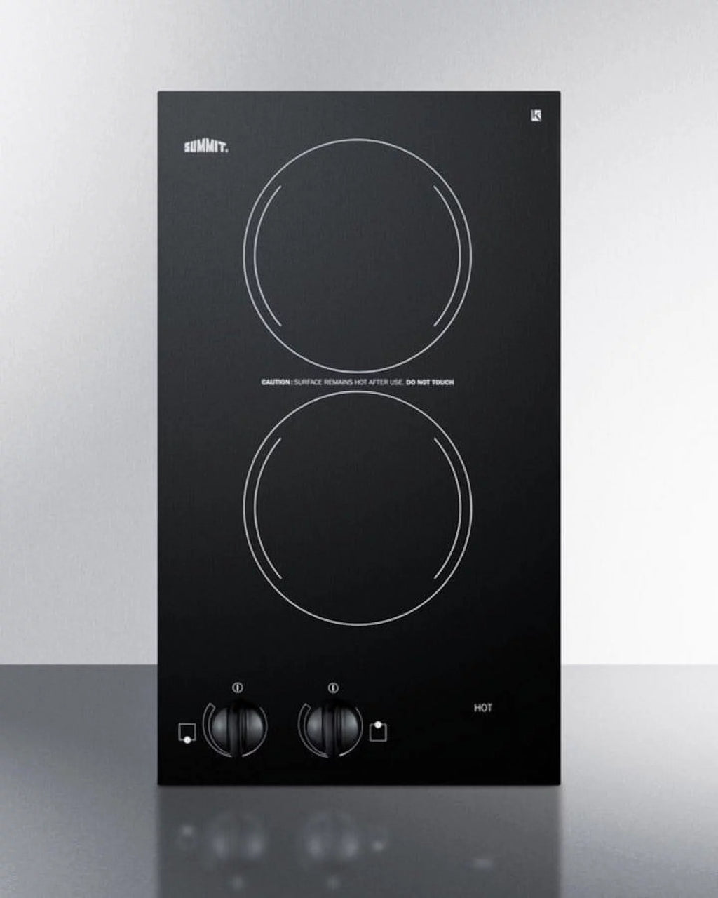 220V 1200 Watt Dual Electric Cooktop Y526788