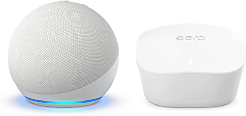 Glacier White Amazon Echo Alexa speaker M3918