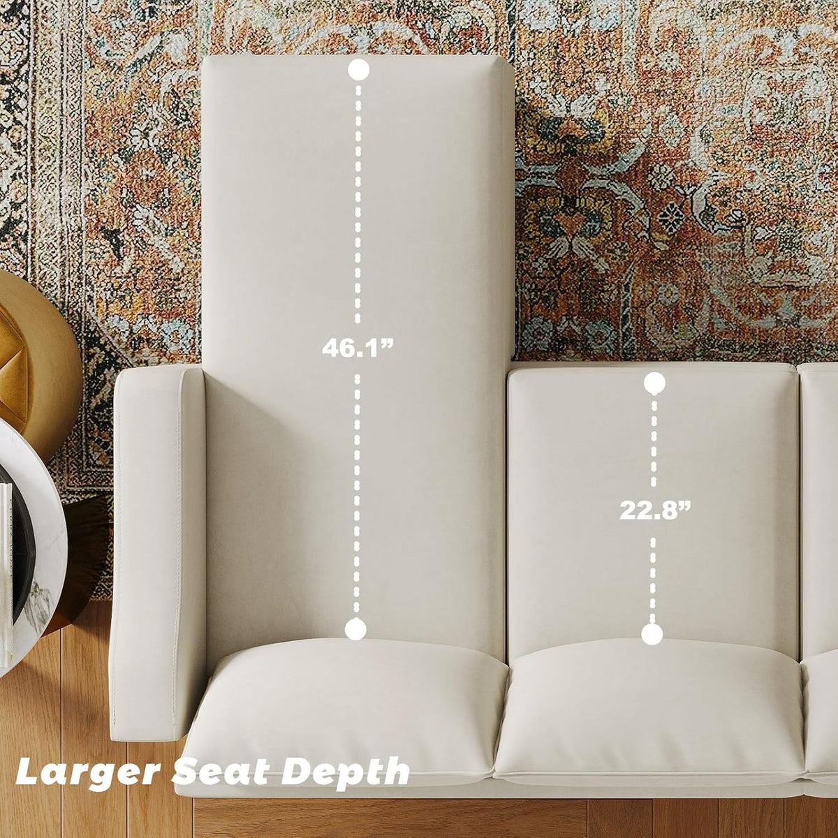 U Shaped Velvet Sectional Sofa with Ottomans X19687