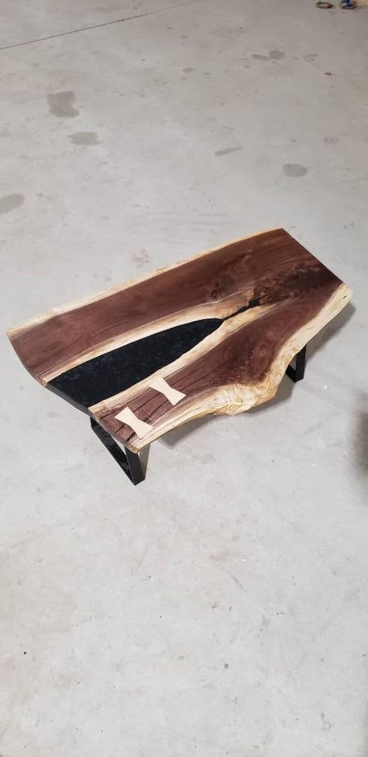 Epoxy Walnut Coffee Table Y648
