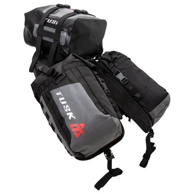 Rackless Luggage System with Dry Duffel Tail Bag and Heat Shield S9871