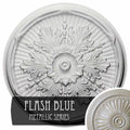 21x22OD x 2x22P Hand-Painted Ceiling Medallion P82133