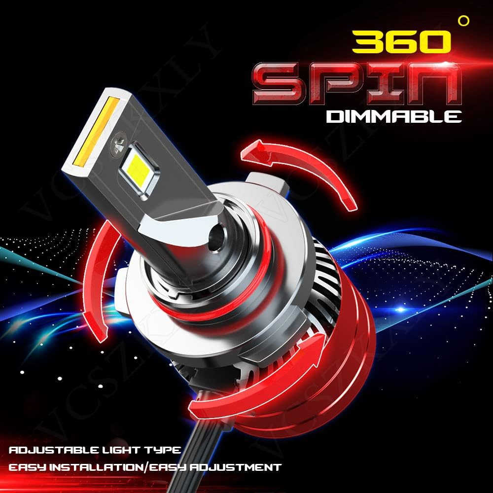 9005/HB3 9006/HB4 LED Headlight Bulbs Combo Pack of 2 A8551