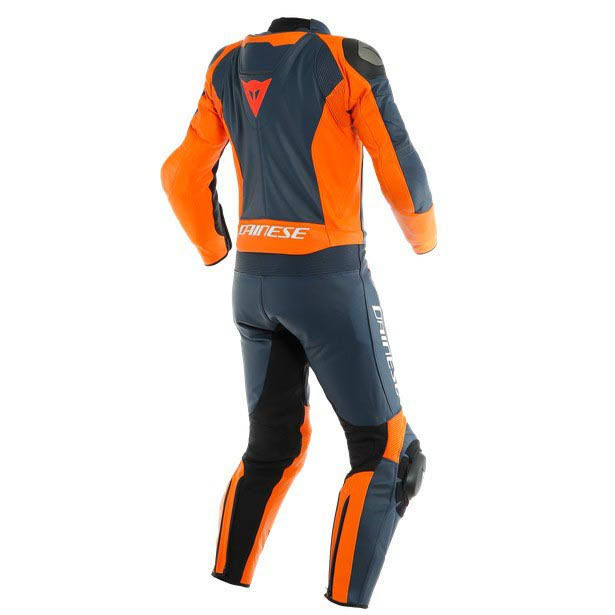 Black Iris-orange 2pcs Leather Suit H753