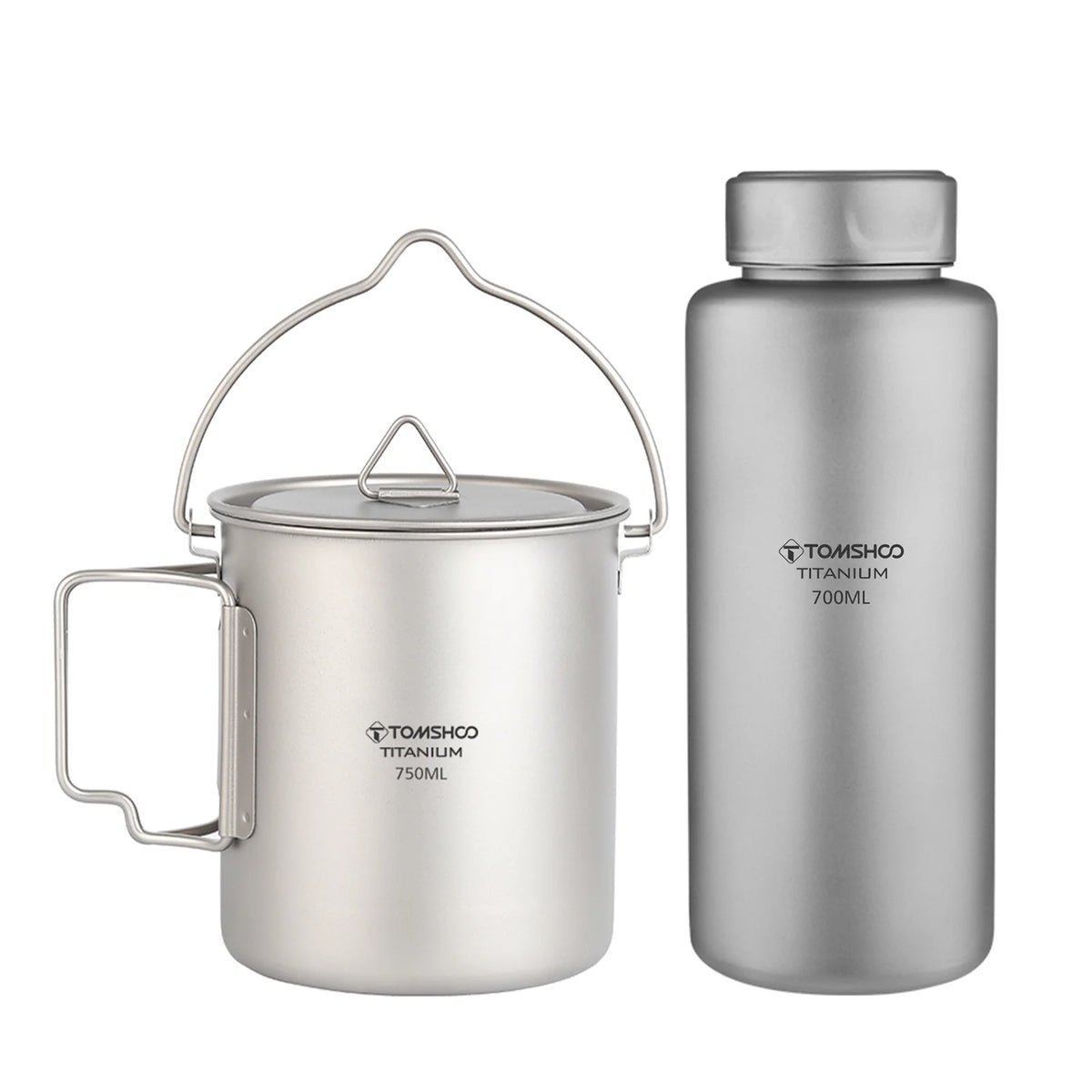 Lightweight Sport Water Bottle with Hanging Pot A56057