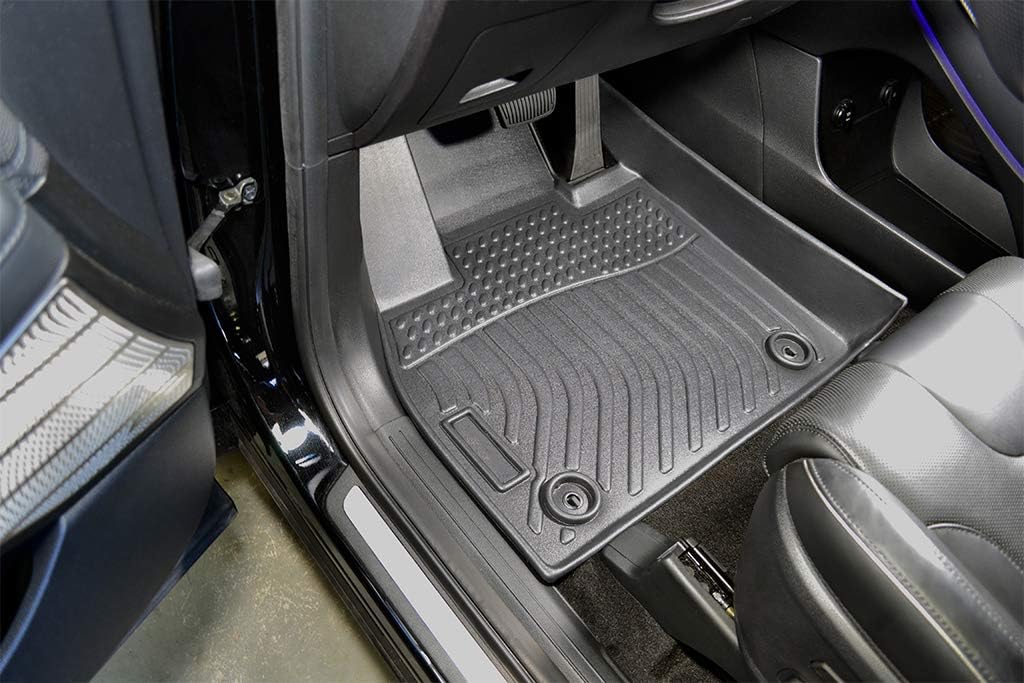 Heavy Duty Black Trunk Floor Mats for Hyundai Palisade 2020-2021 S4349