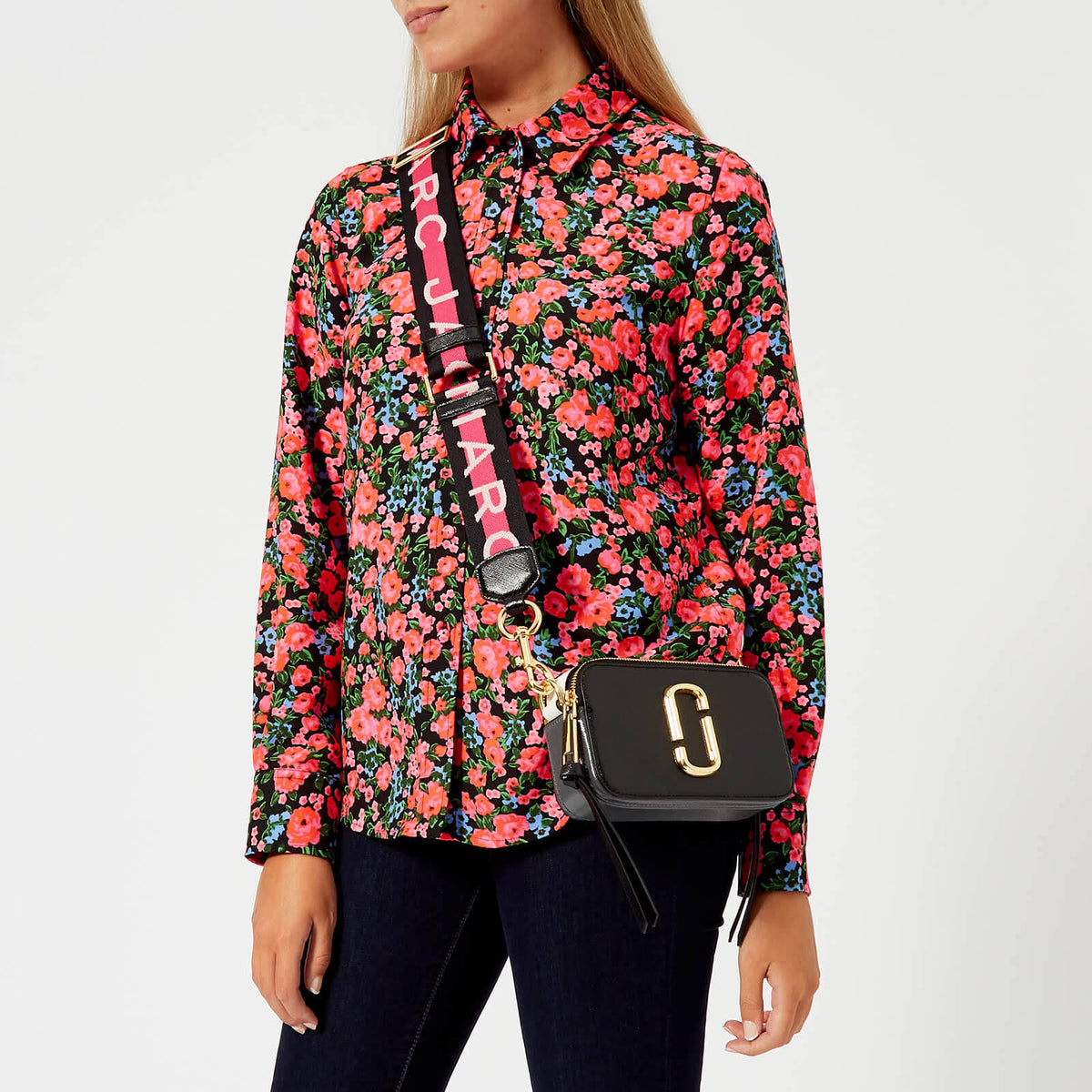 Black/Multi Camera Bag U867039