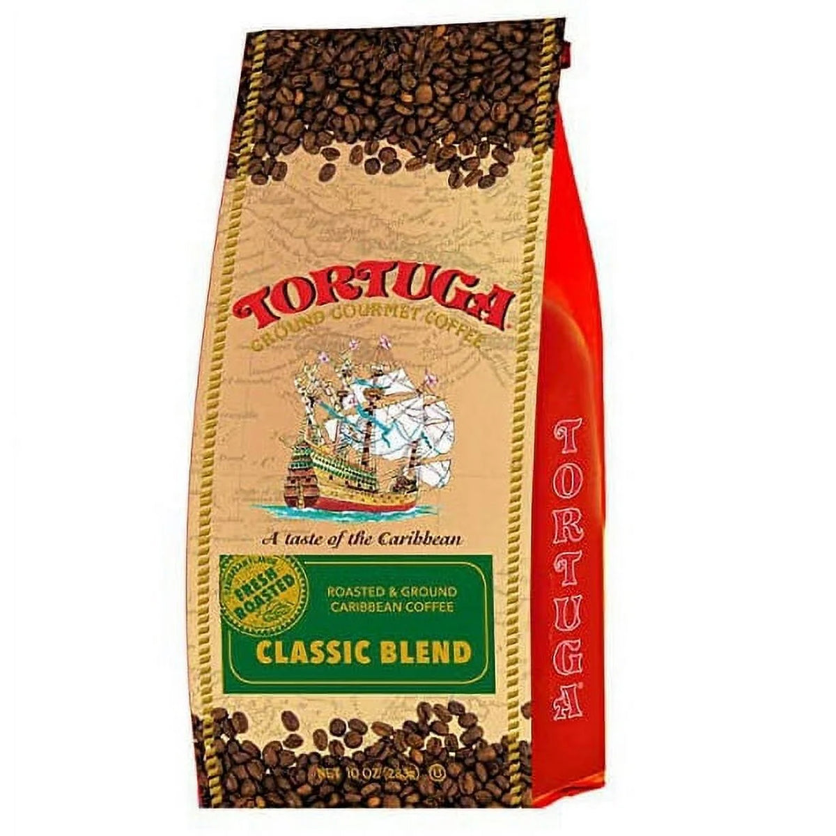 Caribbean Classic Blend Flavored Coffee 10oz H2345