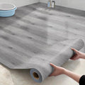 Grey 17.72" x 118" Self-Adhesive Vinyl Flooring Roll M1967