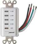 White In-Wall Timer 120 V 15 A U238