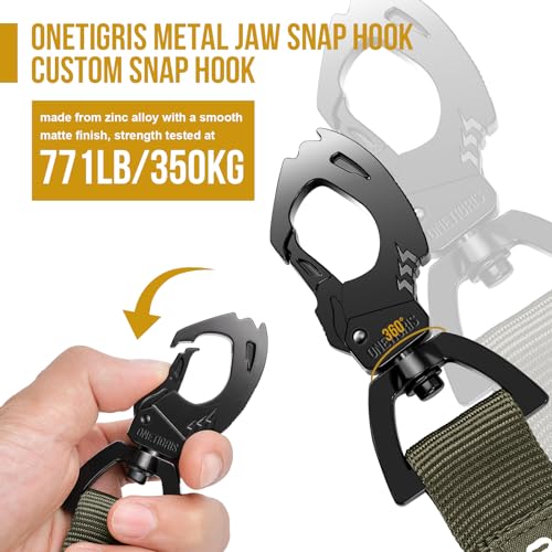 Grey Nylon Bungee Dog Training Leash with 2 Control Handle P497884