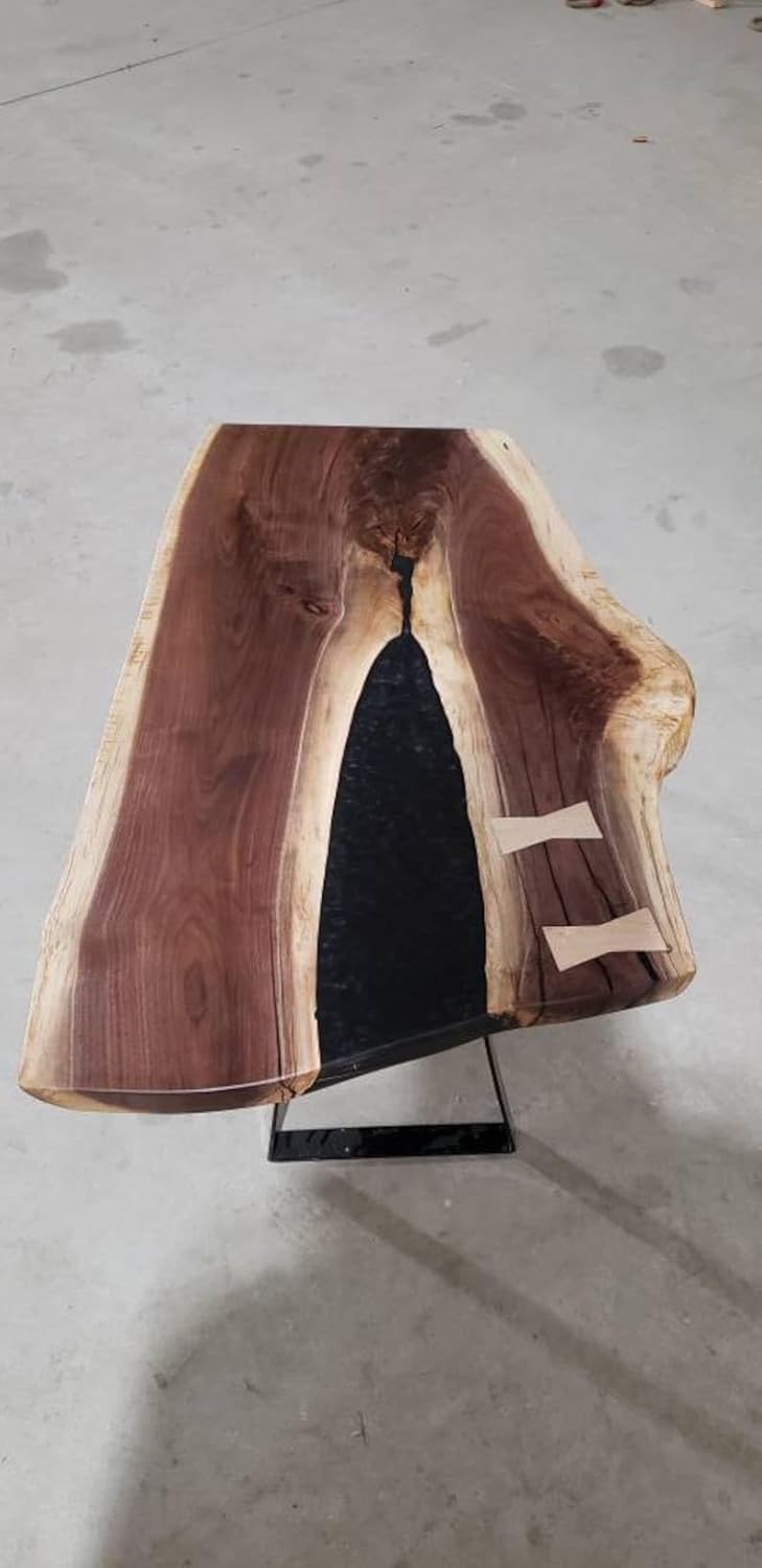 Epoxy Walnut Coffee Table Y648