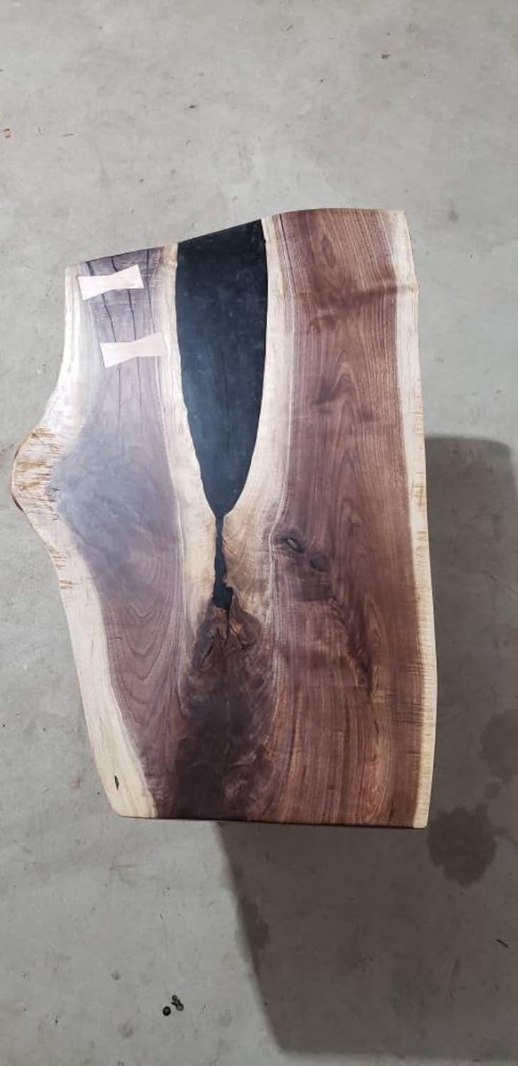 Epoxy Walnut Coffee Table Y648