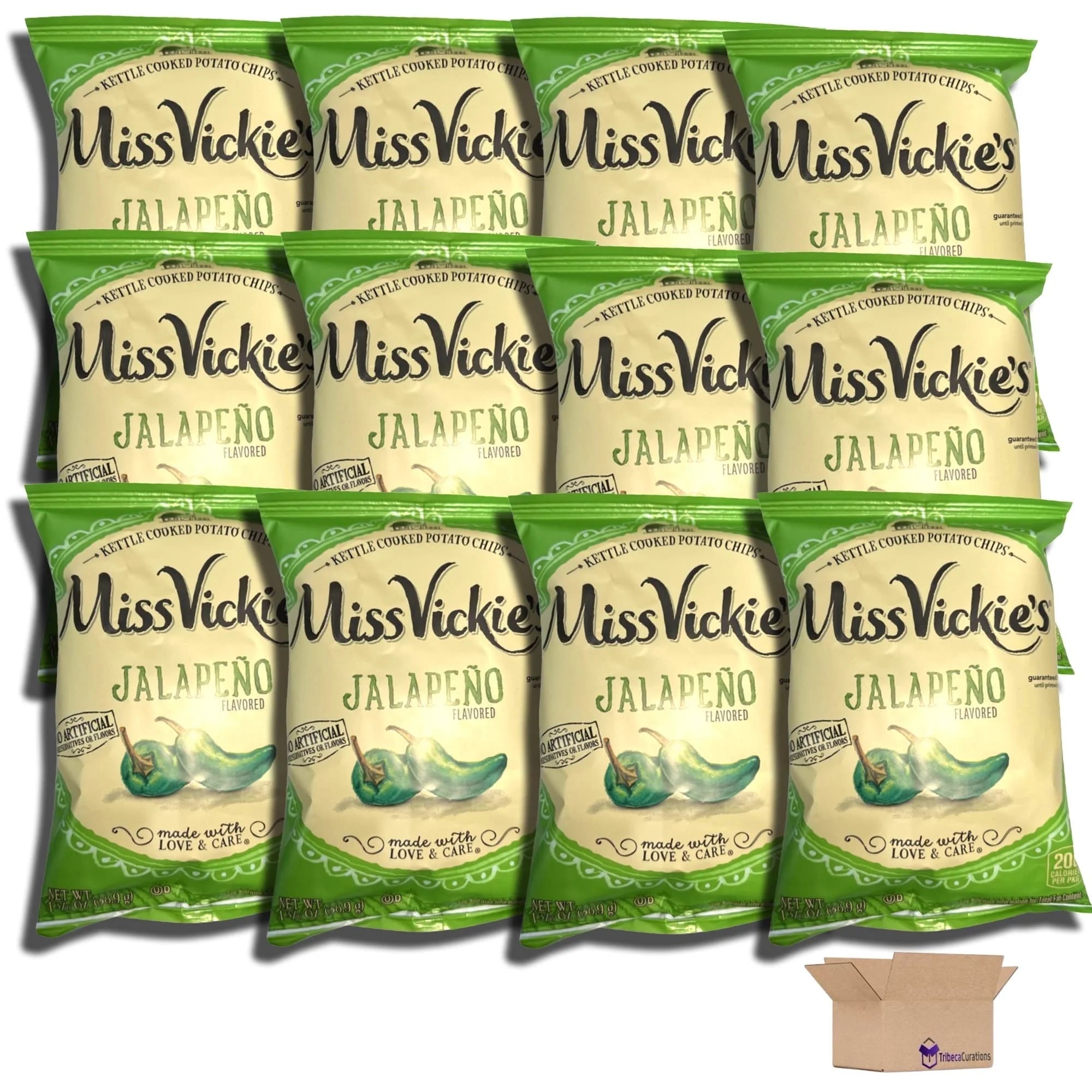 1.375 Oz Kettle Cooked Potato Chips Bundle Value Pack of 12 X971808