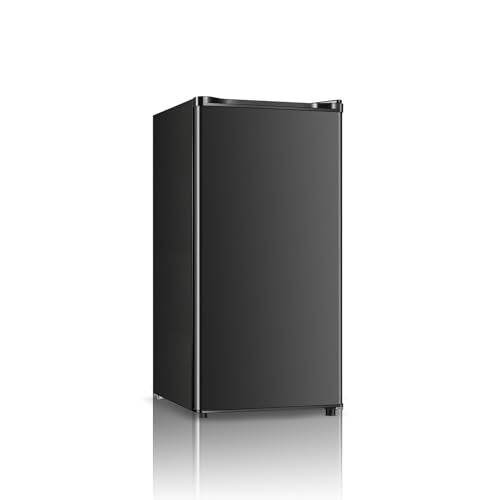 Mini Fridge with Freezer, 3.1 Cu.Ft, Compact Refrigerator, Black D79470