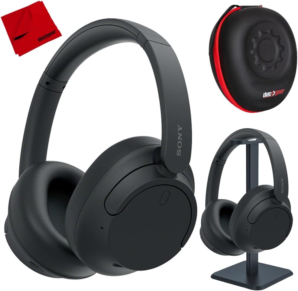 Wireless Noise Cancelling Headphone, Black H3428