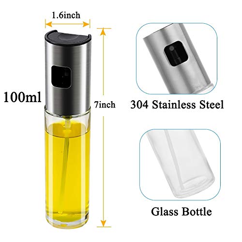 Oil Sprayer for Cooking Olive Oil Sprayer Mister for Air Fryer Vegetable Vinegar Oil Portable Mini Kitchen Gadgets R60332