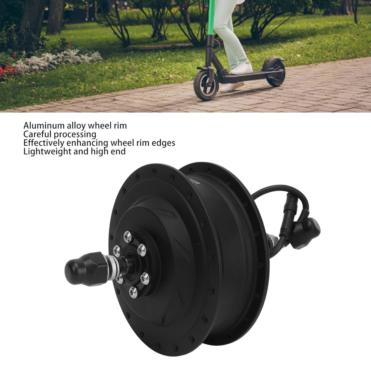 Rear Wheel Hub Motor Electric Bicycle Conversion Brushless Geared F43937
