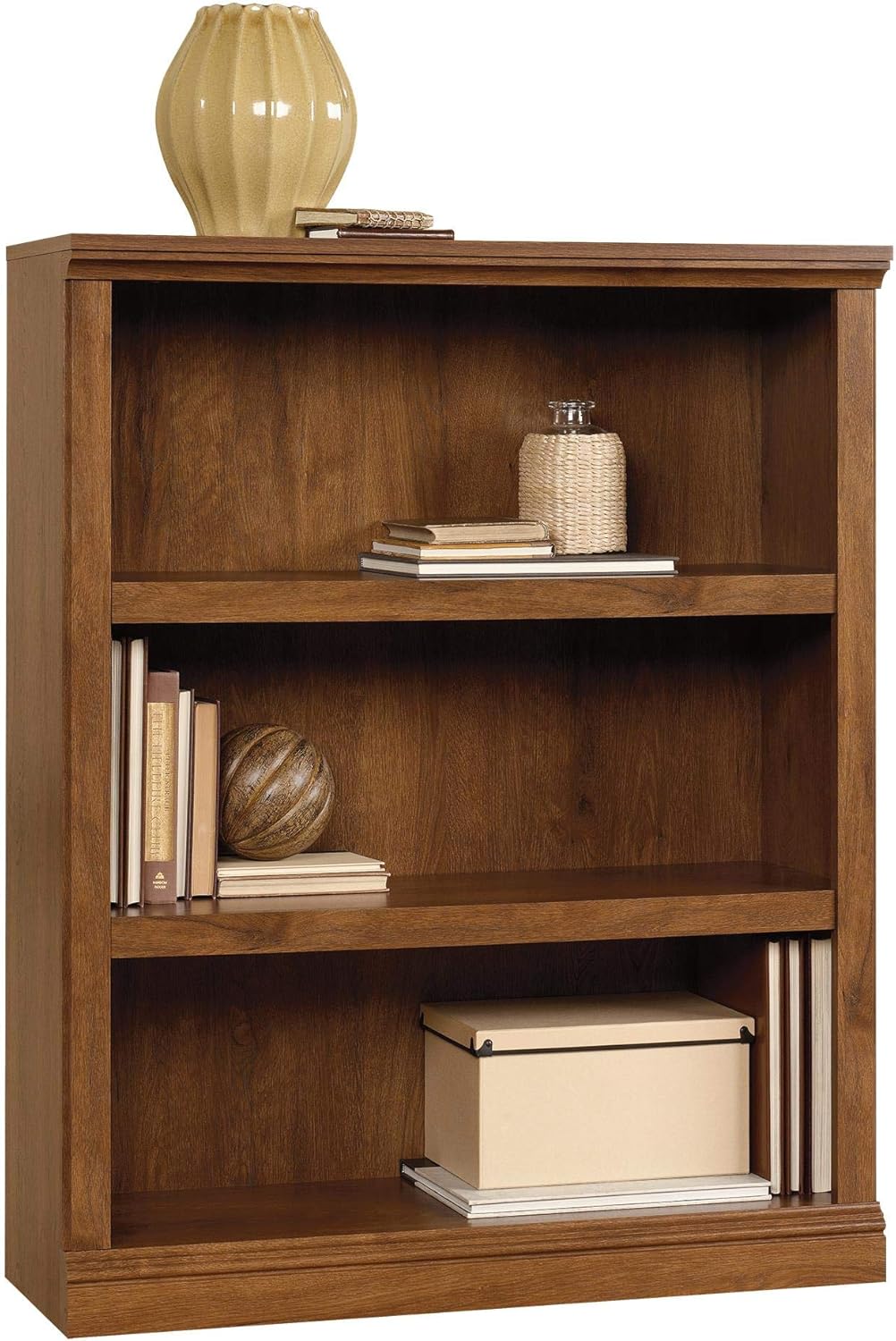 3 Shelf and 2 Shelf Bookcases (Oiled Oak Finish) W8272