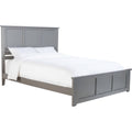 Grey Queen Bed with Foot Board Y5875