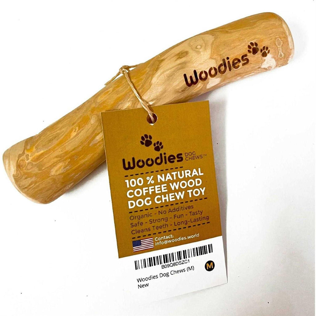 All-Natural Coffee Wood Dog Chew Toys E4144