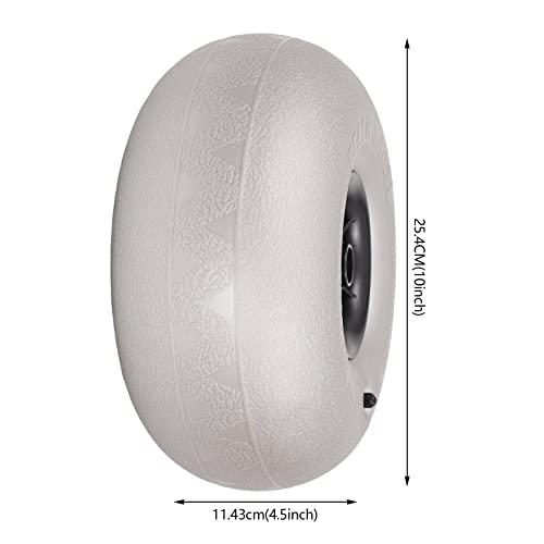 10" Beach Replacement Balloon Wheels Tires with Axle Hole 20mm 2-Pack X793