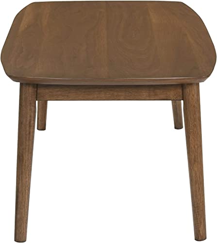 Natural Walnut 3 Piece Wood Coffee Table and End Table Set K593