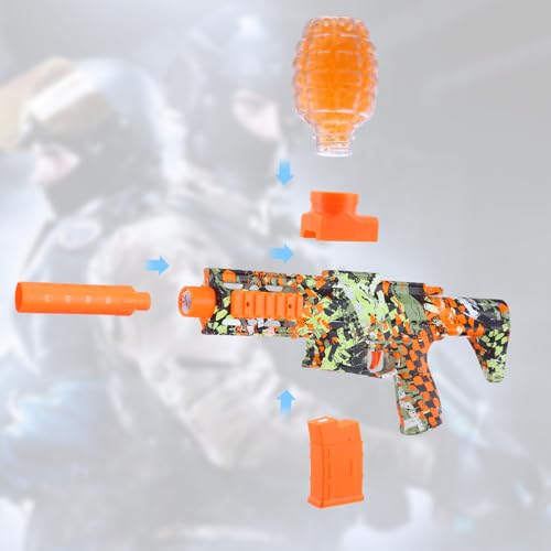 2 Pack Electric Auto Splatter Ball Toy with 600 Hopper Z60761