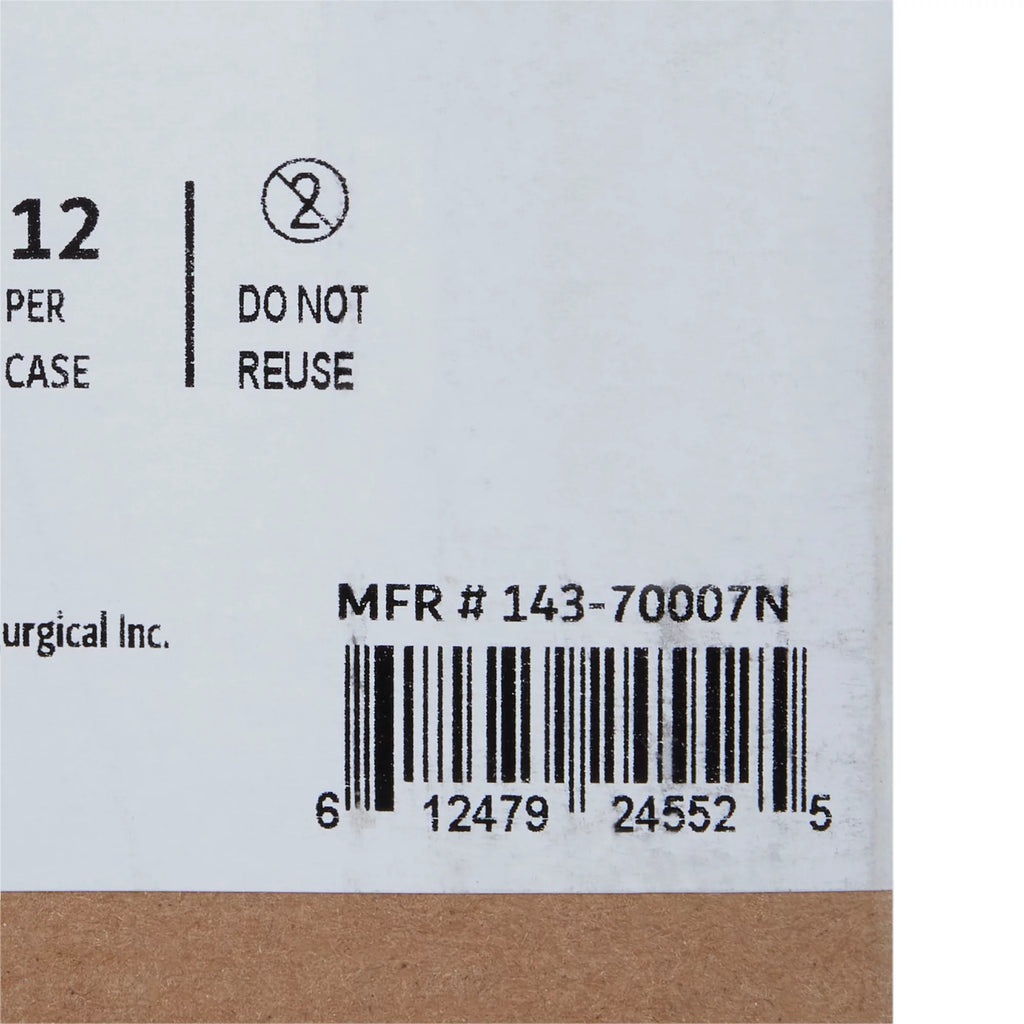 White Crepe Table Paper 24'' W x 125' L 12 Rolls P47645