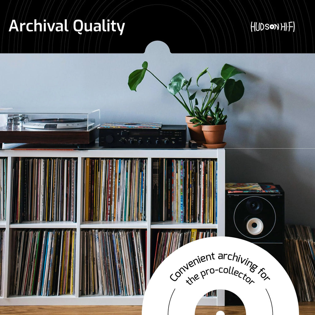250 Pack Clear Vinyl Record Outer Sleeves 3mm Thick F662315