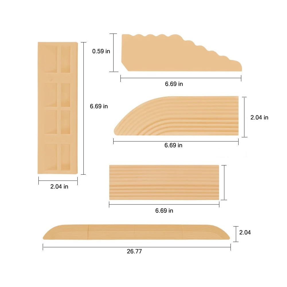 Yellow Door Sill Ramp Strip P936